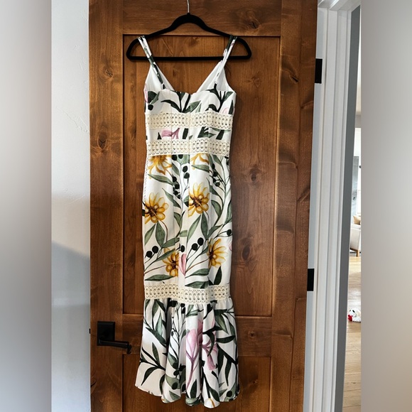 NWT PatBo Jasmin Fitted Midi Dress - Picture 3 of 3